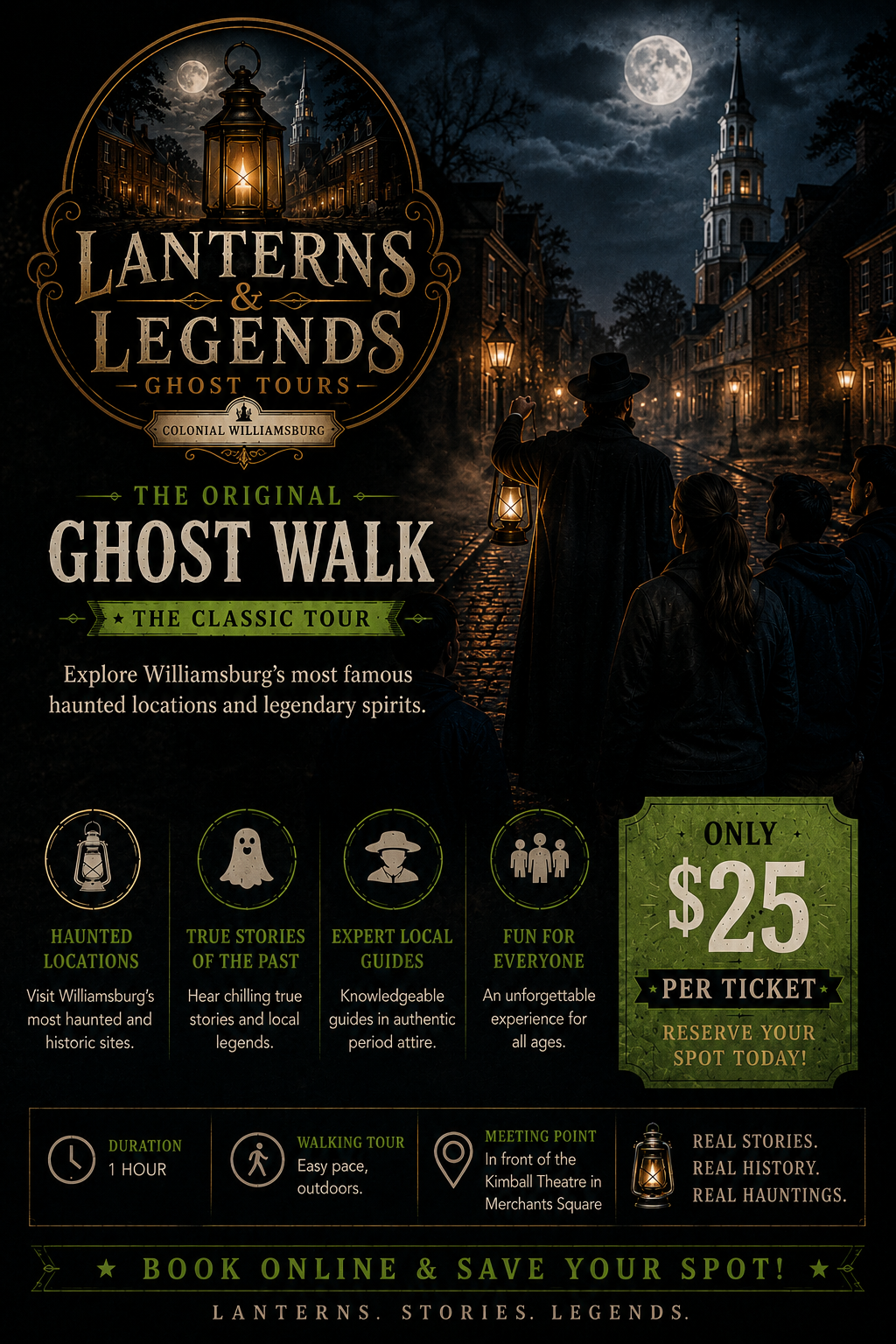 The Original Ghost Walk Classic Tour